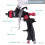 Professional HVLP Gravity Feed Spray Gun 1.3mm Nozzle with 600ML Disposable Paint Cup 5