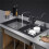 Undermount Sink Brackets, Undermount Sink Support, Adjustable Stainless Steel Sink Legs Installation for Kitchen 6