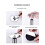 Undermount Sink Brackets, Undermount Sink Support, Adjustable Stainless Steel Sink Legs Installation for Kitchen 7