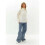 Women'S Sweaters Fall Winter Quarter Zip Casual Ribbed Cable Knit Pullover White One Size 4