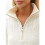 Women'S Sweaters Fall Winter Quarter Zip Casual Ribbed Cable Knit Pullover White One Size 7