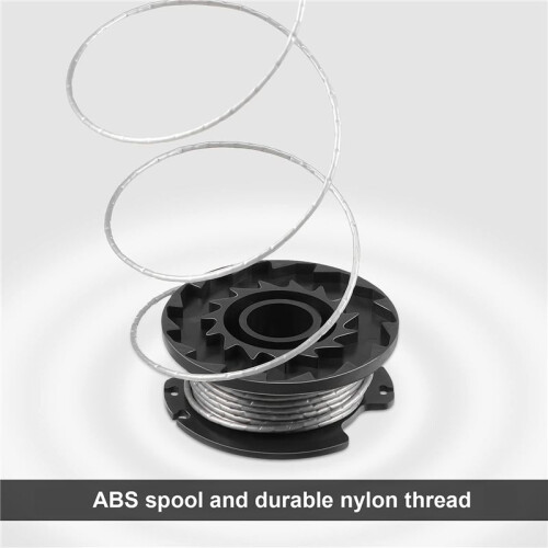 F016800385 Replacement Auto Feed Spool  String Trimmer Lawn Mower Thread Spool for  EasyGrassCut(20Spool+4Cap) 1