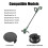 F016800385 Replacement Auto Feed Spool  String Trimmer Lawn Mower Thread Spool for  EasyGrassCut(20Spool+4Cap) 5
