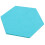 10Pcs/Set Hexagon  Board Hexagonal  Wall Sticker 3D Decorative Home Message Board Room Baseboard  Series 4