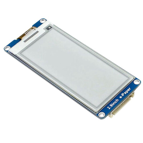 3X Waveshare 2.9 Inch E-Ink Display Local Refresh 296X128 Resolution SPI Communication Interface for Raspberry Pi 4 1