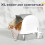 Stainless Steel Cat Litter Tray with Lid 8