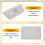 Furniture Cabinet Fastener Corner Braces Angle Brackets White 10pcs 5
