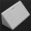 Furniture Cabinet Fastener Corner Braces Angle Brackets White 10pcs 7