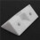 Furniture Cabinet Fastener Corner Braces Angle Brackets White 10pcs 8