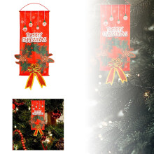 Christmas fabric hanging leg decor 1 piece