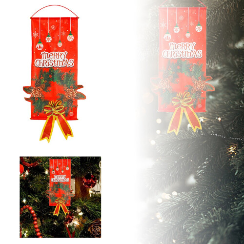 Christmas fabric hanging leg decor 1 piece