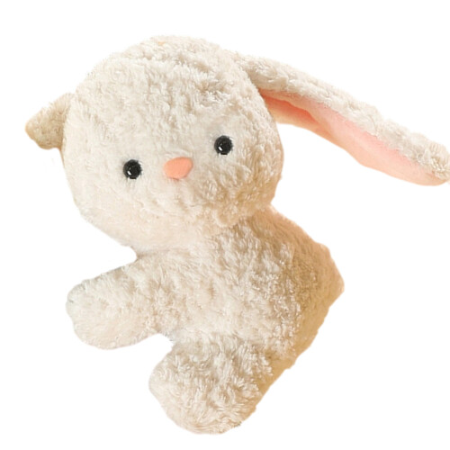 Decorative File Clamps Desktop Calendar Holders-white rabbitt