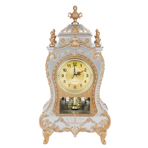 Horloge de table vintage en plastique Viccilley