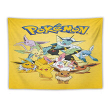Tapisserie murale Pokémon en polyester