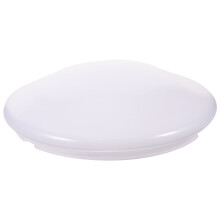 Cobertura de plástico branco para luminária de teto – 27 cm de diâmetro