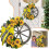 Couronne de tournesols style ferme (1 pièce) 1