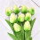 Buchet de 10 lalele artificiale din mătase – 32 cm realiste 1