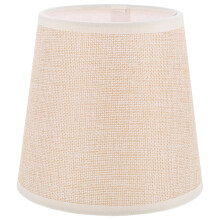 Abat-jour en tissu kaki 15 x 14 x 11 cm