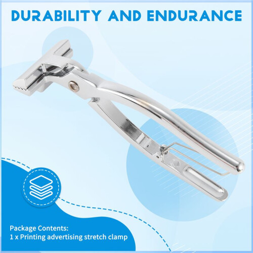 Chrome Canvas Stretching Pliers for stretcher bars artist framing tool 2