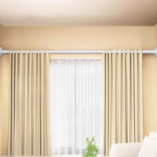 Barra telescópica de acero inoxidable para cortinas y tendedero