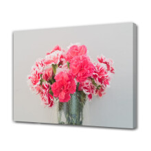 Poster en toile Œillets – Décoration de chambre