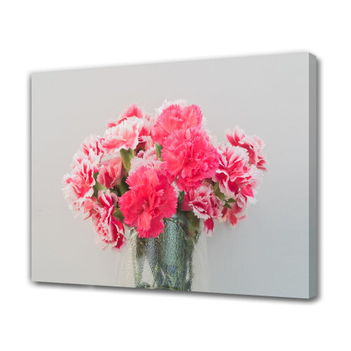 Poster en toile Œillets – Décoration de chambre
