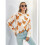 Damen Lässiger Strickpullover mit Schmetterlingsdruck, Langarm, Rundhalsausschnitt Aprikose S 8