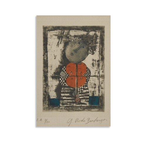 Plakat na płótnie Graciela Rodo Boulanger „Le Violin” 20x30 cm