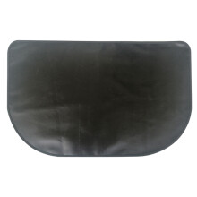 Tapis de cheminée ignifugé en fibre de verre 98 x 63 cm