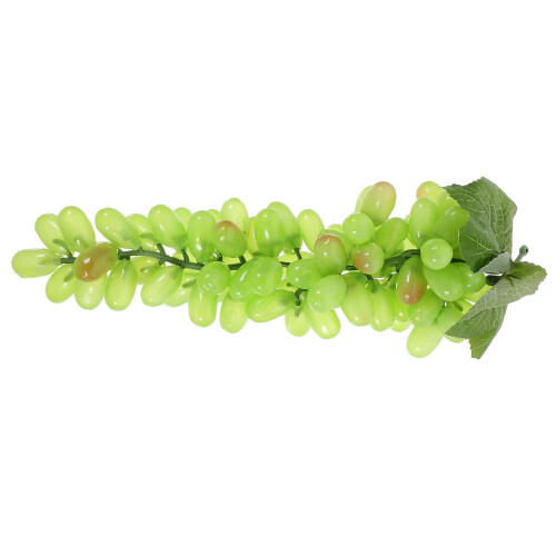 Enfeite de Uva Artificial para Pendurar - Verde, 32cm