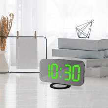 Réveil numérique avec grand écran LED et double port USB