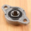 FL001 Alliage de zinc 12mm roulement a 7
