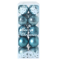 Christmas Ball Ornaments 4 cm Gold Silver Pink Champagne