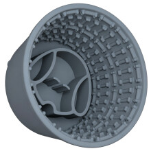 Interaction Dog Lick Mats Food Puzzle Slow Feeder-gray blue