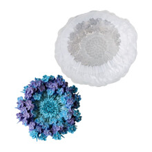 Moule à fleurs artistique en silicone pour la fabrication unique