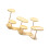 360 Degree Adjustable Display Stand For Collectibles-Yellow 1