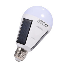 Ampoule solaire LED E27 IP65 étanche 7W/12W