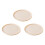Protective Rubber Pet Feeding Pad For Gentle Eating And-Beige 1