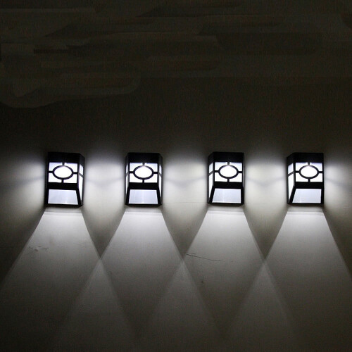 Applique murale solaire extérieure avec 2 LED, IP44