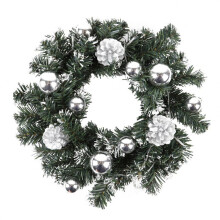 Couronne de Noël LED – 25/30/40 cm, à piles