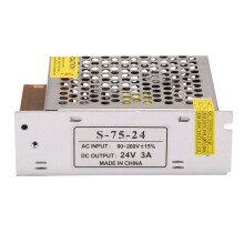5X 24V 3A Transformer  Power Supply 60W LED Strip  Driver for CCTV Industrial Control Power Supply Adapter