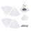 40Pcs Clear Small Greenhouses Covers Shield Small Plant From 1