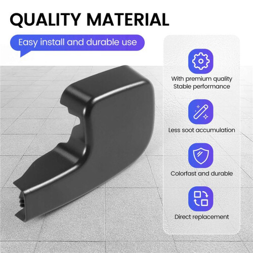 Right Hand Drive Front Windshield Windscreen Wiper Arm Hatch Release  Cover Cap For- E90 E91 E92 61617138991 2