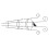 Iron Plant Trellis Indoor Stackable Plant Trellis-Bird Type 1