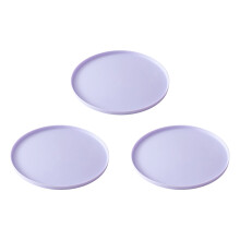 Dogs Bowl Placemat Slip Resistant Dining Prevent-Purple