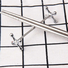 16 Pcs Zinc Alloy Chopsticks Rest Spoons Stand Forks Knifes Holder Rack Stand Metal  Table Decoration (Silver)