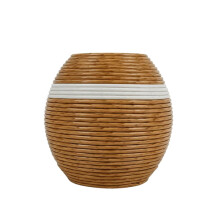 Rattan Woven Flower Vases Handmade Woven Vases for Dried-S 252C