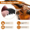Rubber 4/4 Violin practice mute Black 3