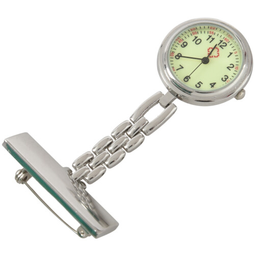 OROLOGIO SPILLA DA TASCA FLUORESCENTE LUMINOSO IN BUIO 1