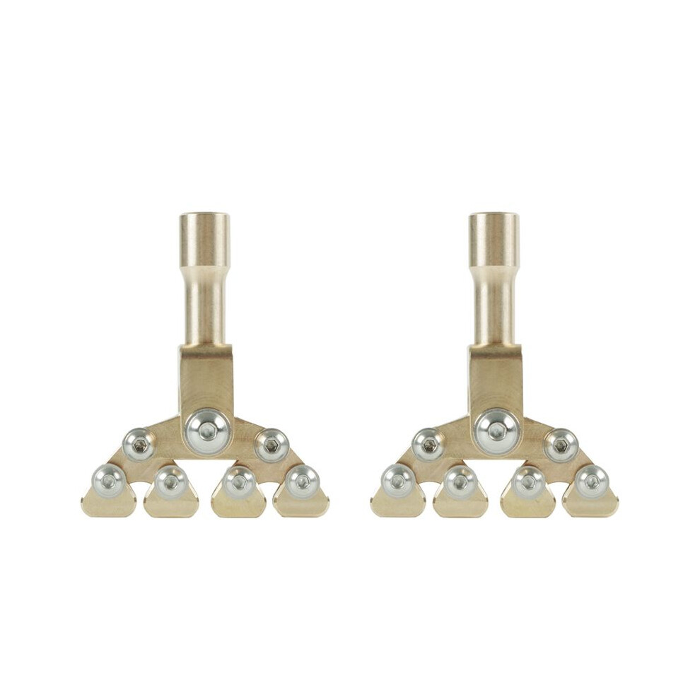 2X Guitar Fractal Fret Press Tool Guitar Fractal Pusher Luthier Repair Tool For Fret Board Curvatures Acoustic 6032664195376